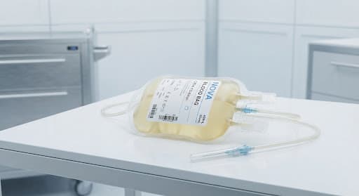 Nova Blood Bags — Safe blood collection.